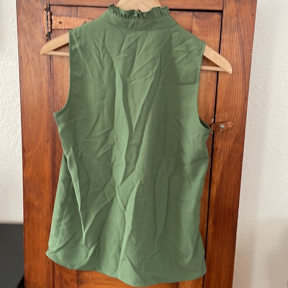J. Crew Factory Sleeveless Blouse - Picture 3 of 4